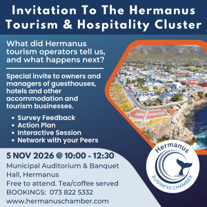 Tourism & Hospitality Cluster Meeting 5 Nov 2026